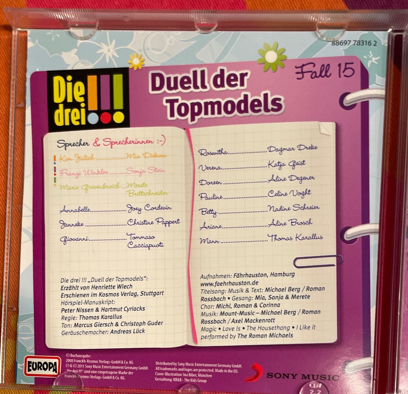 Hörbücher: CD Dir drei !!! Duell der Topmodels /Fall 15 – Gebraucht aus Urdorf von leoale 3