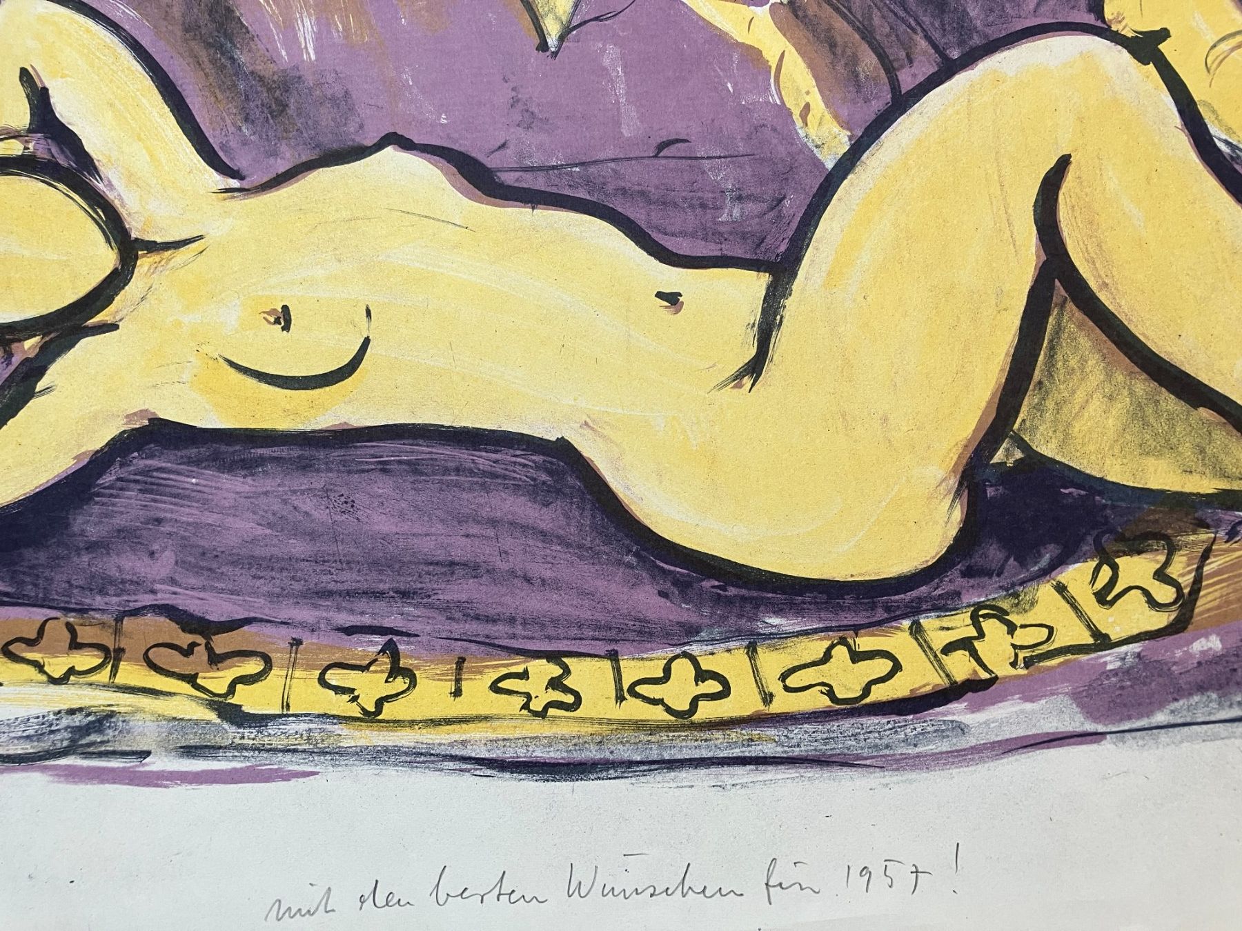 Grafica & Litografie: Rolf Gfeller, Akt – Usato da Männedorf venduto da Amleto3 3