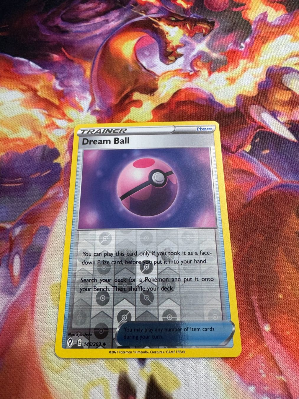 Pokémon Carte collezionabili: Dream Ball (EVS 146) / Reverse Holo / Evolving Skies – Nuovo (secondo la descrizione) da Bülach venduto da CherryBlu