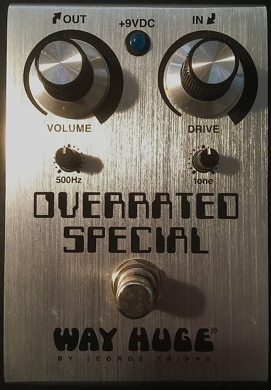 Strumenti musicali: Way Huge WHE208 Overrated Special Overdrive 2016 - Silver – Nuovo e nell'imballaggio originale da Neuchâtel venduto da Music_Avenue