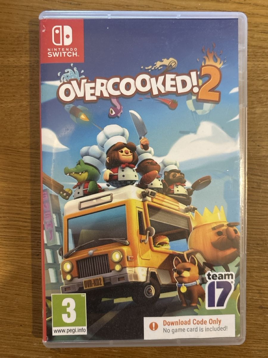 Nintendo Jeux: Nintendo Switch Overcooked 2 Download Code – D'occasion à Basel par Pje_english