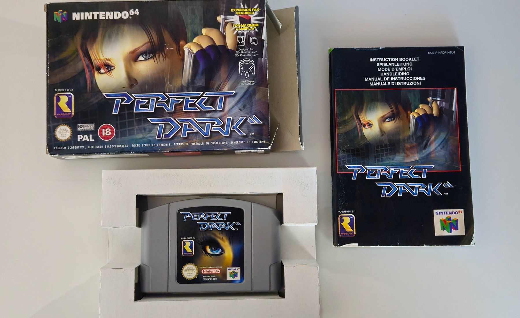 Nintendo Spiele: Perfect Dark - Nintendo 64 - N64 – Gebraucht aus Autigny von  7