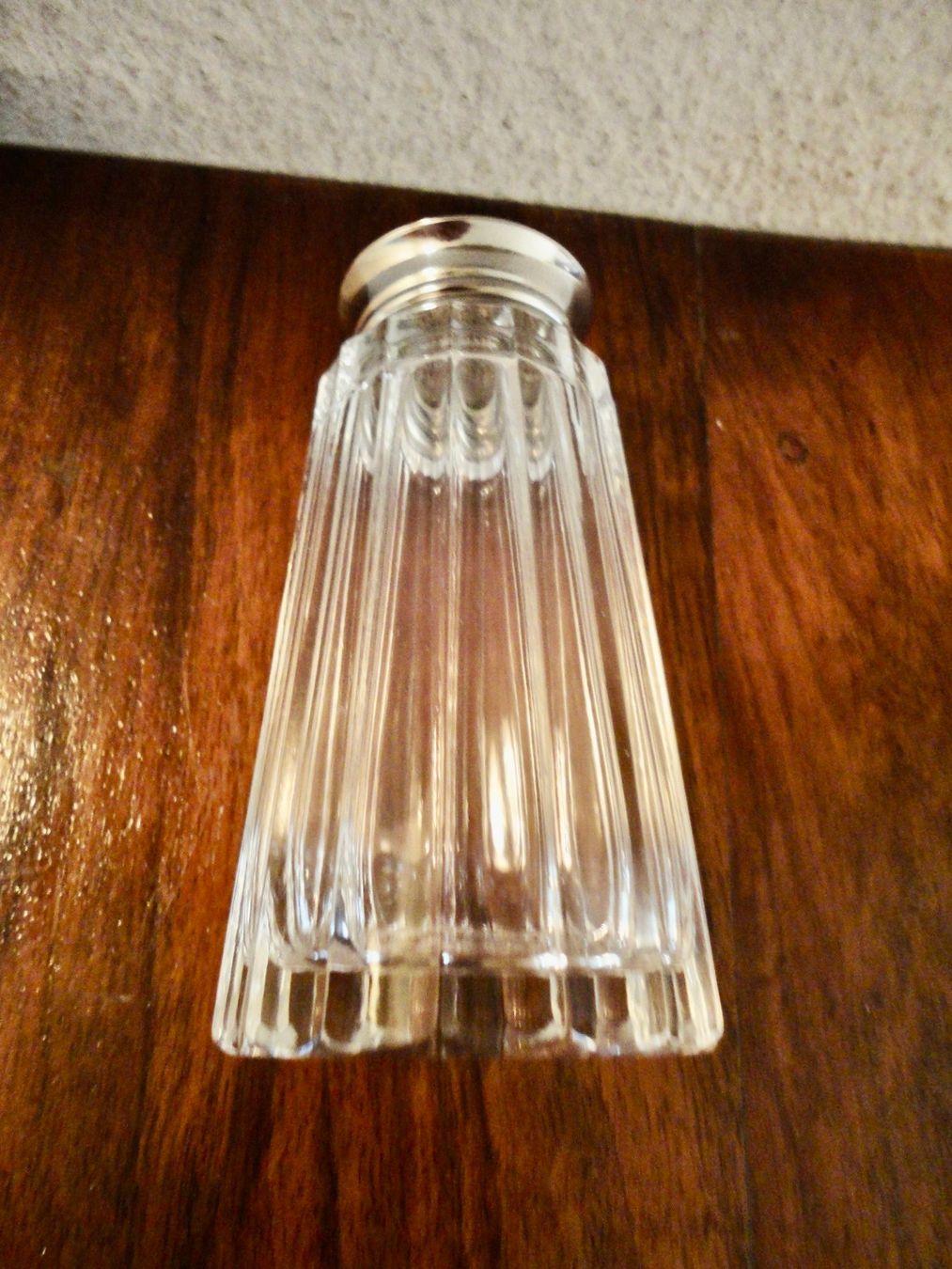 Bicchieri: Zuckerstreuer Glas Kristall. – Usato da Wädenswil venduto da FILI10 2
