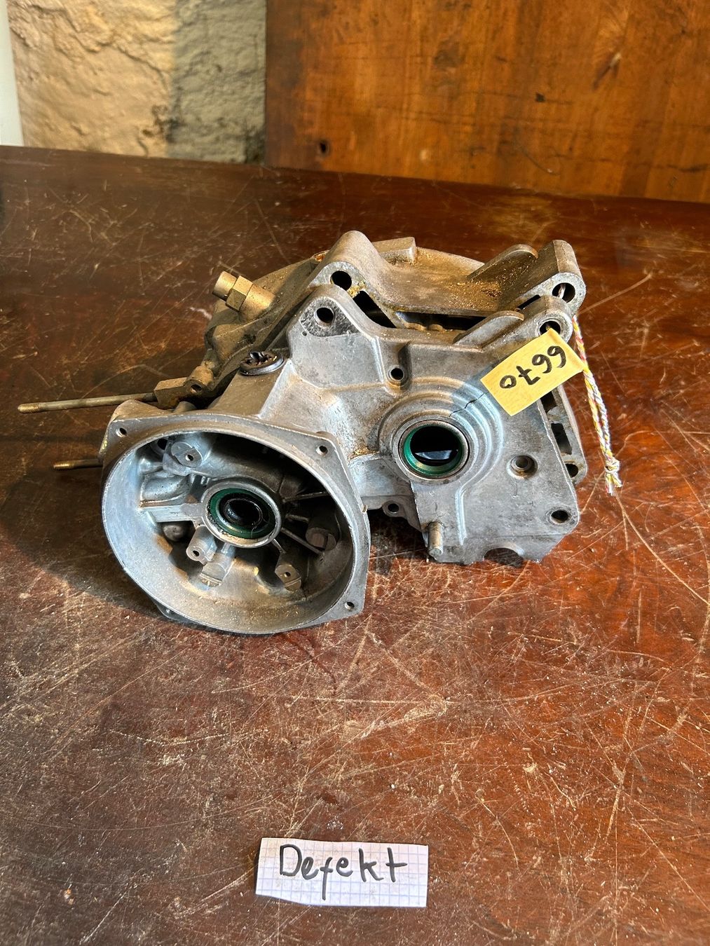 Puch Parti ricambio per ciclomotori: Puch Maxi/X30 ZA50 Motorengehäuse – Difettoso da Fahrni b. Thun venduto da berger_tuning34