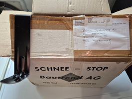 Schneefanghaken / Schneestopper, 44 Stk., neu, Alu!