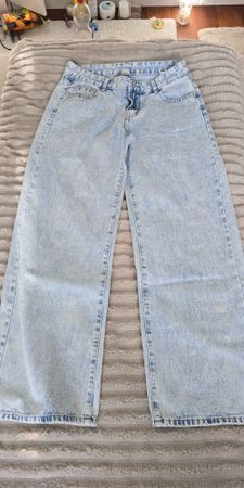 Damen Jeans hellblau Acid Wash gebraucht