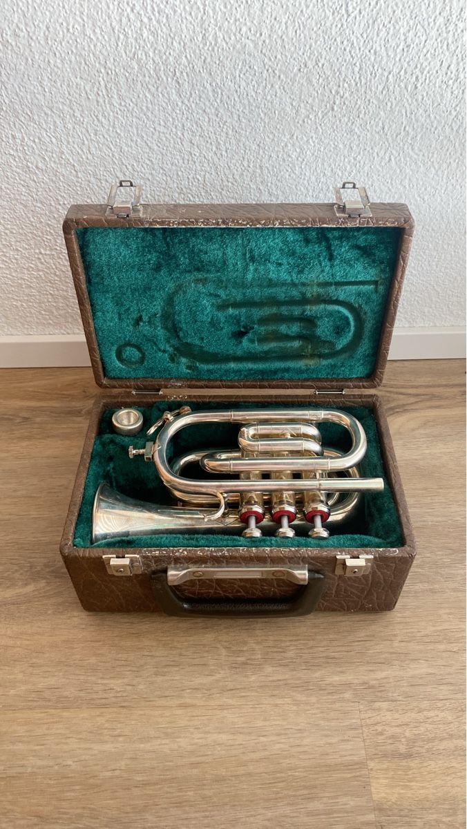 Strumenti musicali: Cornet mit Koffer – Usato da Grosswangen venduto da Yafuda
