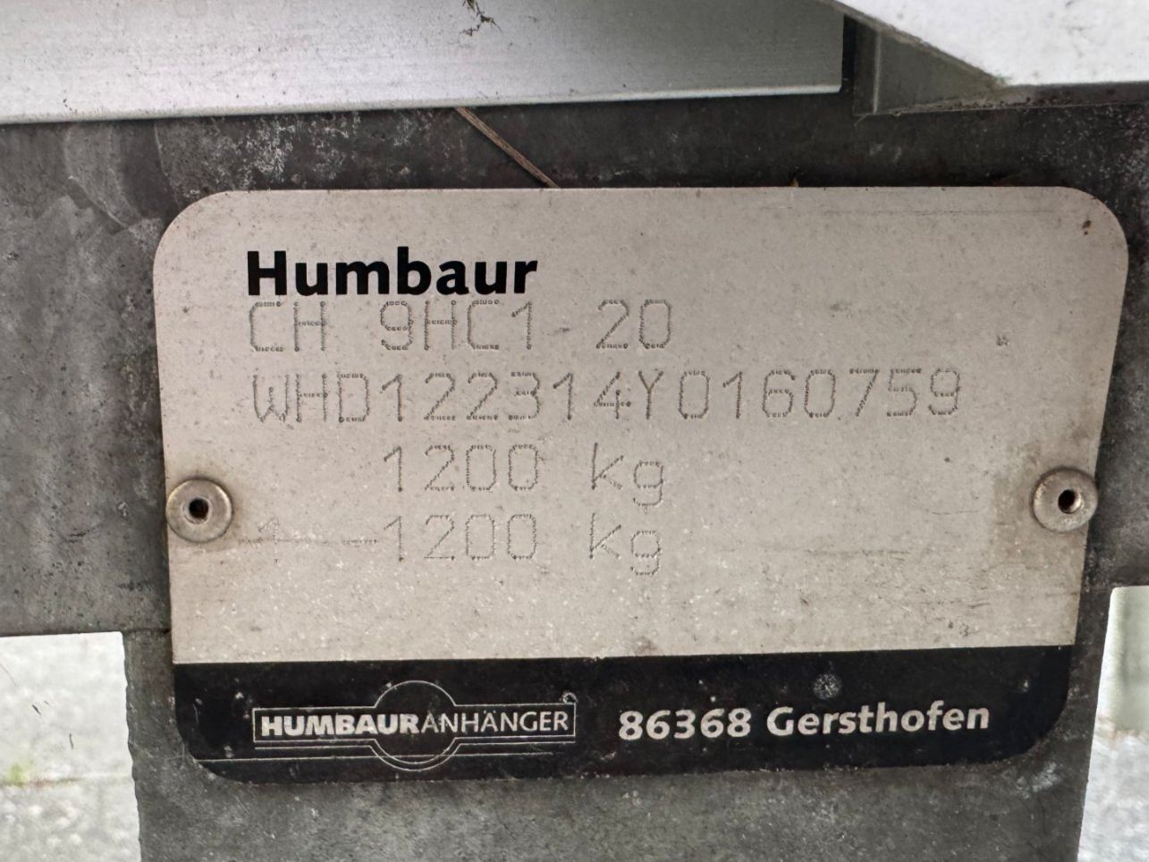 Rimorchi: Anhänger Humbauer – Usato da Hausen AG venduto da diverww 5