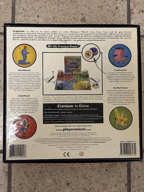 Giochi: Cranium Spiel, Schweizer Edition – Usato da Zürich venduto da Tamara066 1