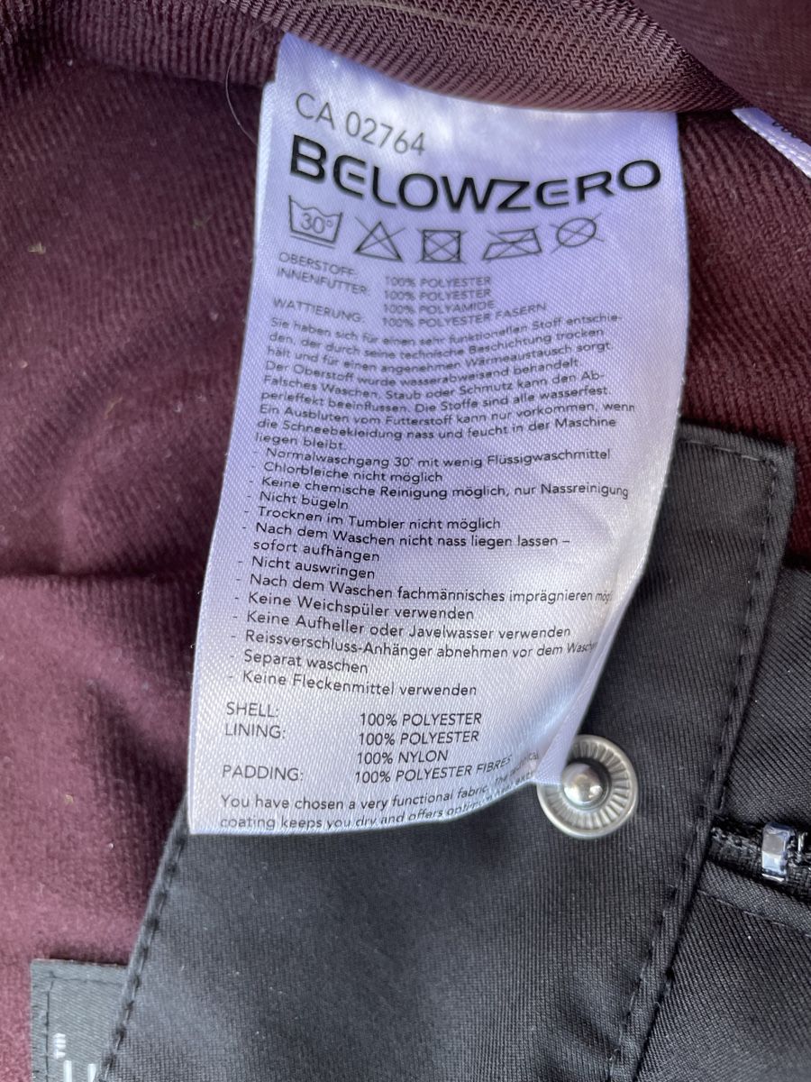 Pantaloni: Belowzero Damen Skihose Gr. M, schwarz, B-Proof – Usato da Zürich venduto da Stami129 6