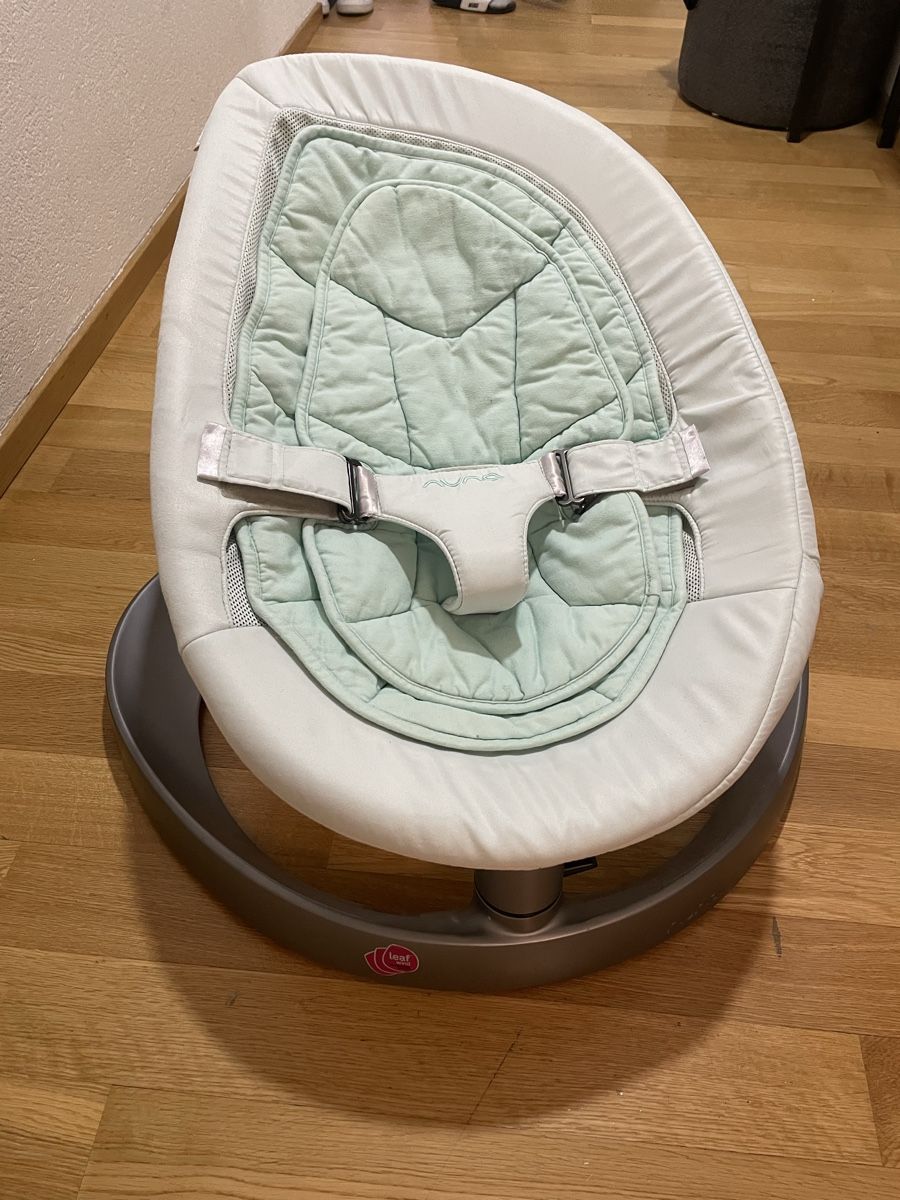 Nuna Sdraiette & Sdraiette a dondolo: Nuna Leaf Curv Babywippe – Usato da Schinznach-Dorf venduto da AL2000 1