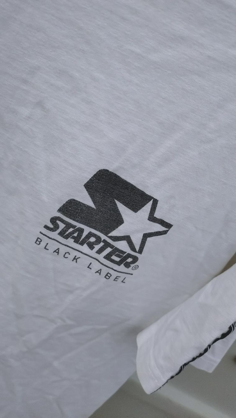 T-Shirts: T-shirt Starter blanc, vintage, taille M – Gebraucht aus Farvagny-le-Grand von LaCaverne 1