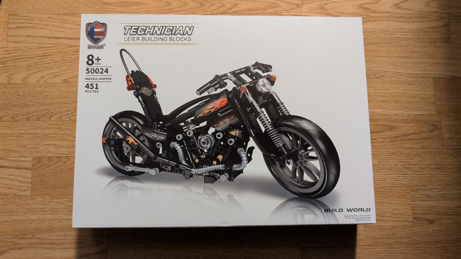 Kit di costruzioni: Chopper Motorrad 451 Teile Neu – Nuovo e nell'imballaggio originale da Beringen venduto da Nuke1