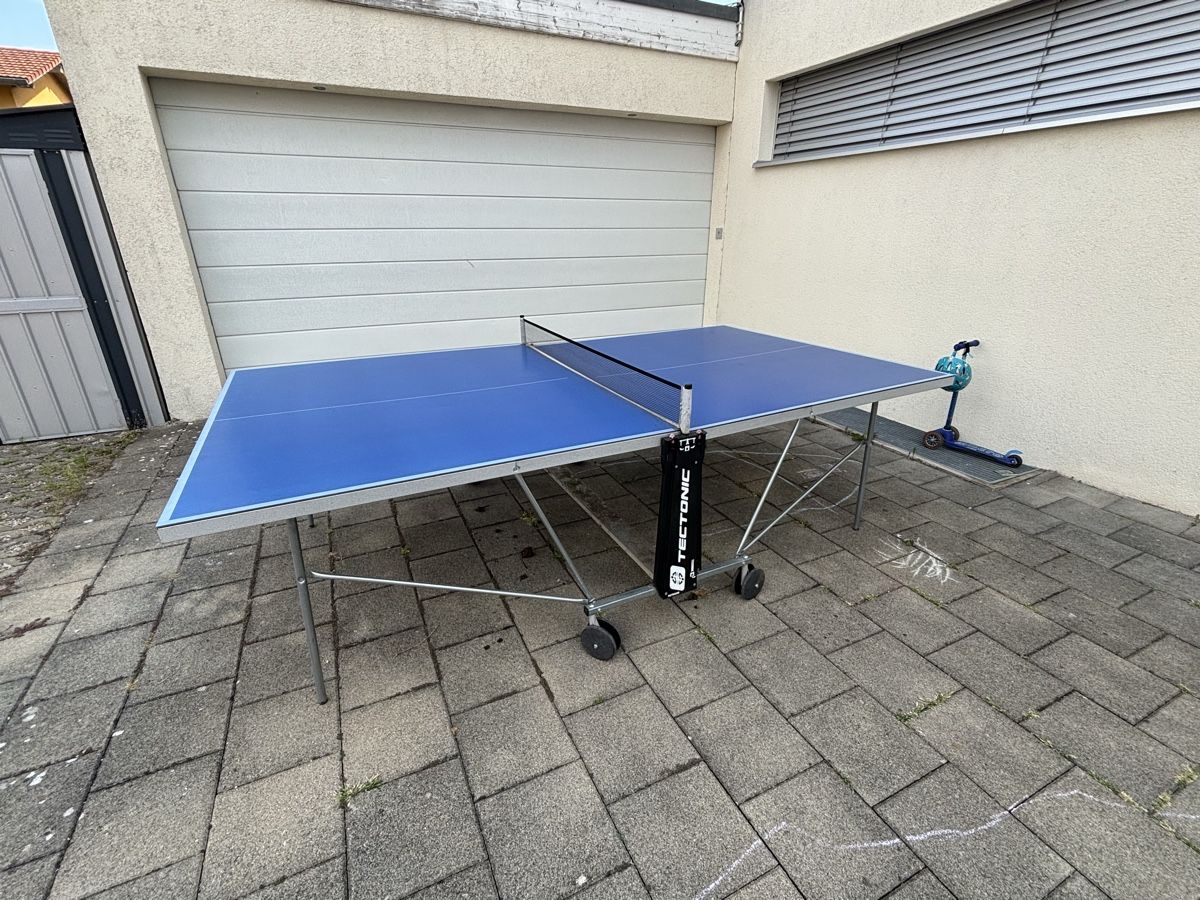 Tischtennis: Outdoor Pingpong Tisch Tectonic – Gebraucht aus Niederbipp von Pto6 3