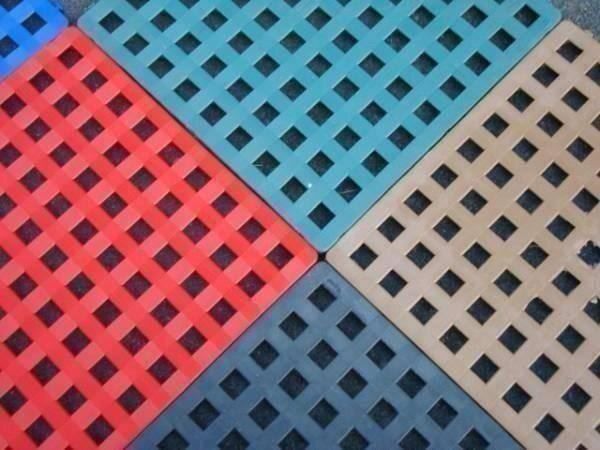 Rivestimenti per pavimenti: Neue Rostfussbodenplatten  Schwarz – Nuovo (secondo la descrizione) da Kerns venduto da habri01 2