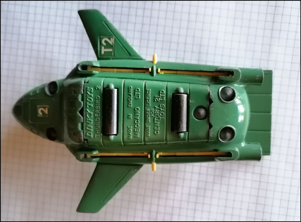 Original Thunderbird 2 Dinky Toys Guss Modell Komplett | Kaufen auf Ricardo