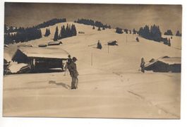 ST. BEATENBERG Ski-Läufer Hochwacht
