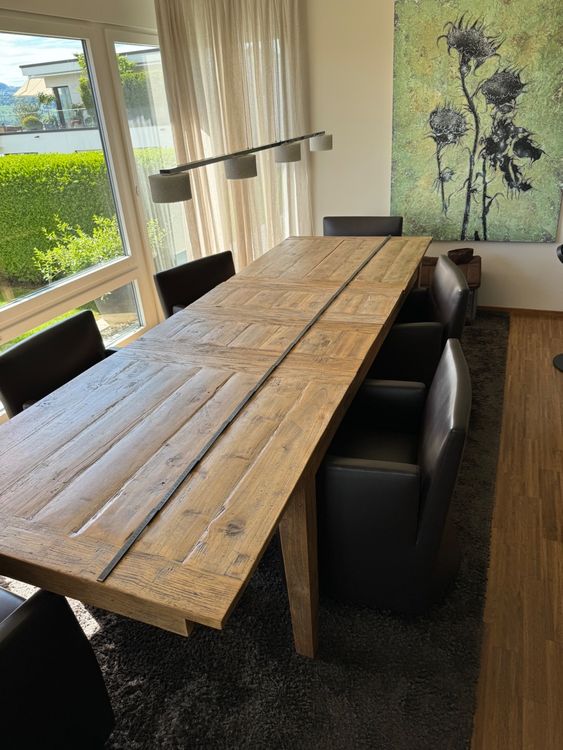 Teak Esstisch Ausziehbar Kaufen auf Ricardo