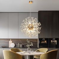 Luxus Kristall Deckenleuchte Gold Modern Feuerwerk Design