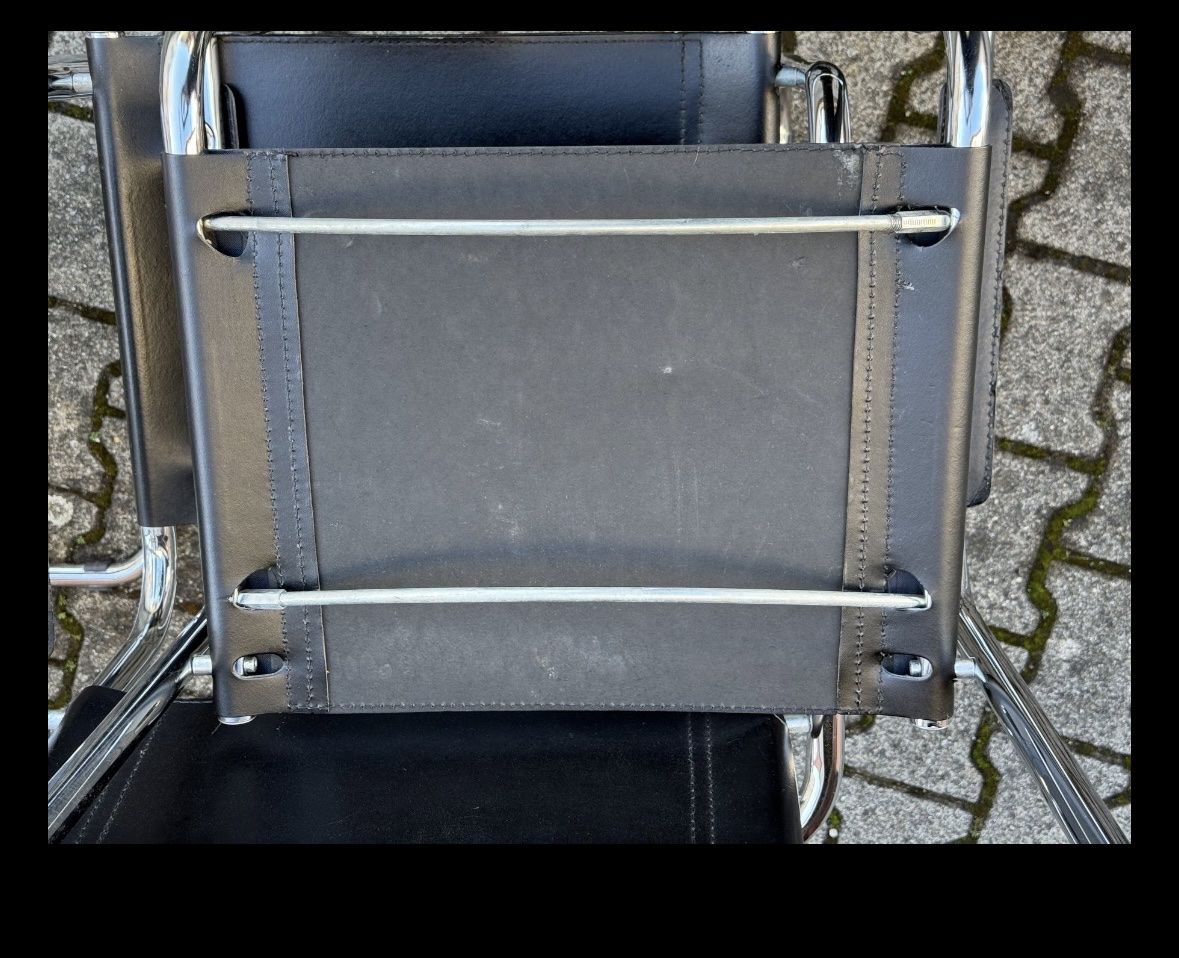 Sedie: 6 Freischwingerstuhl Leder – Usato da Luzern venduto da moxi06 6