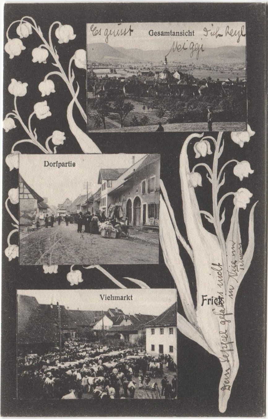 Cartes postales: FRICK AG 1908 – D'occasion à Rothrist par Clanx