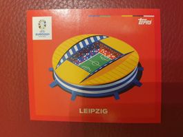 Topps UEFA Euro 2024 Sticker EURO 8 LOGO LEIPZIG