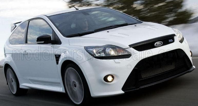 Modèle réduit Ford - Focus Mkii Pack Rs 2009 - Frozen White 1/18