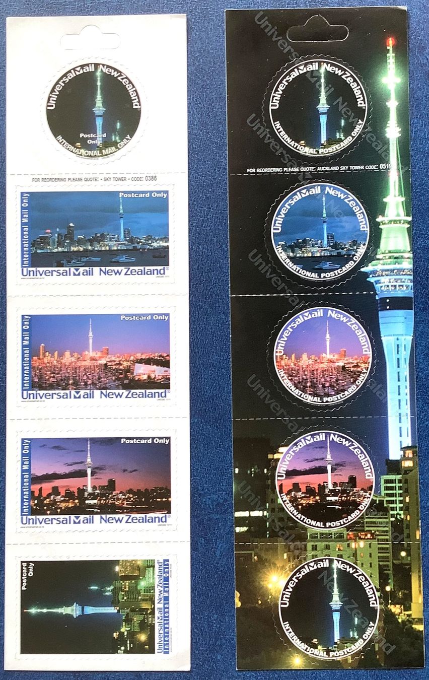 Tutti i francobolli: 2011 Neuseeland 2 Markenheftchen ** Only International Mail – Nuovo (secondo la descrizione) da Liestal venduto da Skunk02