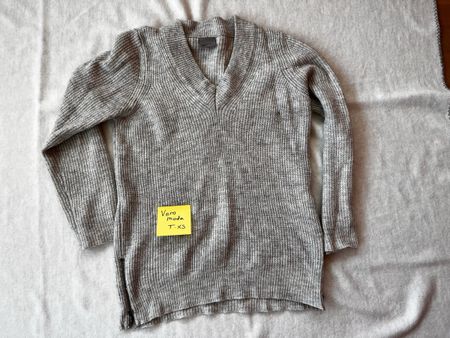 Vero Moda Grey Knit Jumper XS - Cosy Winter Essential!