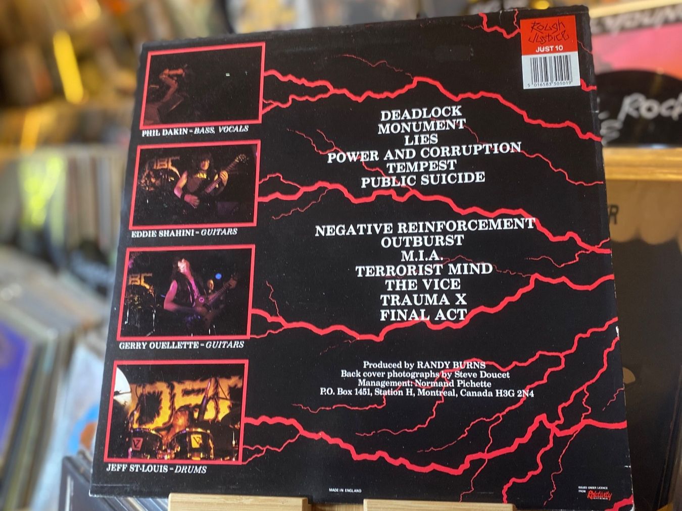 Dischi in vinile: D.B.C. - DEAD BRAIN CELLS...OG UK 1988...EX/VG+ – Usato da Gals venduto da Diskopatshop 1