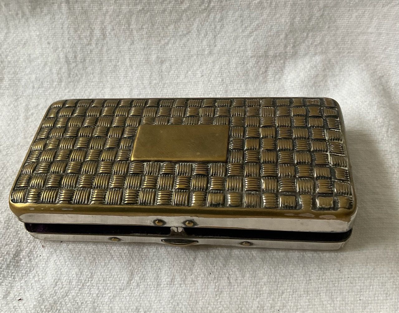 Gillette Rasoi & Lamette da barba: Antik Rasier Reiseset Gillette versilbert mit Original Etui – Usato da Otelfingen venduto da Markthalle_C 4