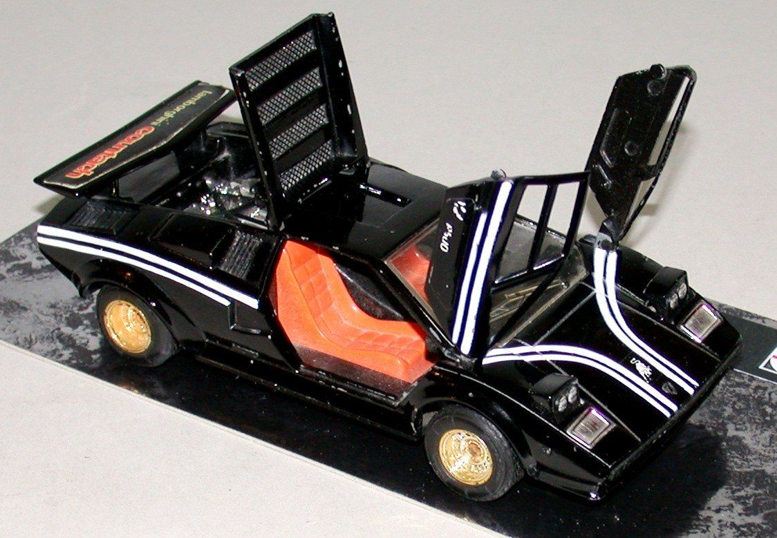 Lamborghini Voitures modèles: Lamborghini Countach LP-500S, EIDAI GRIP 1:28 – Neuf (Voir description) à Ortschwaben par usmodels 4
