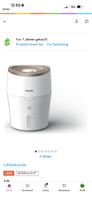 Luftbefeuchter Philips weiss