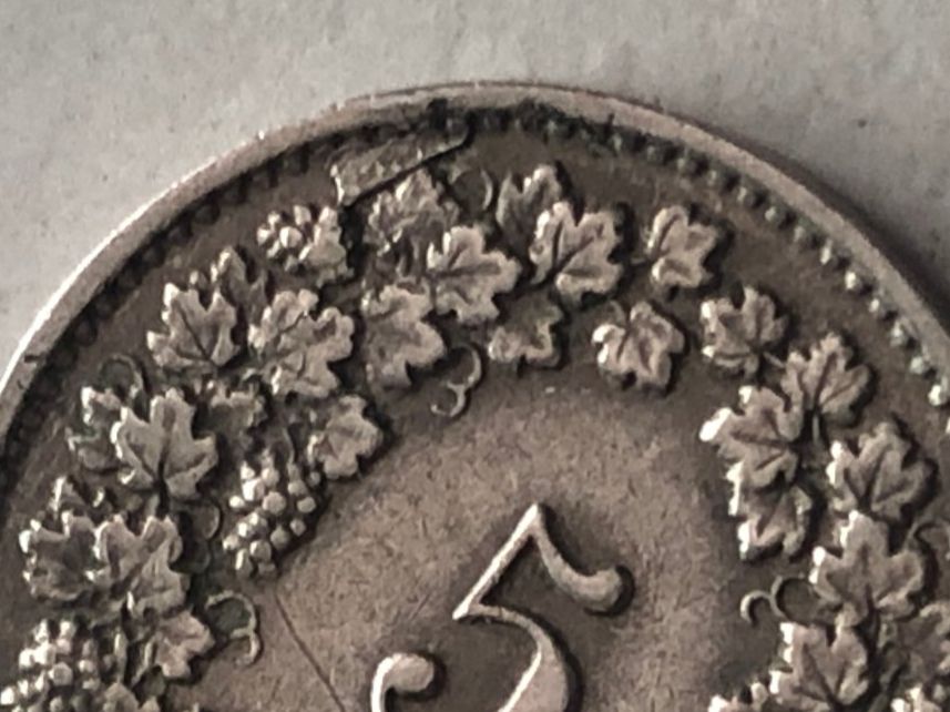 Toutes les monnaies: Abart 5 Rp. 1950 – D'occasion à Schötz par Odpa