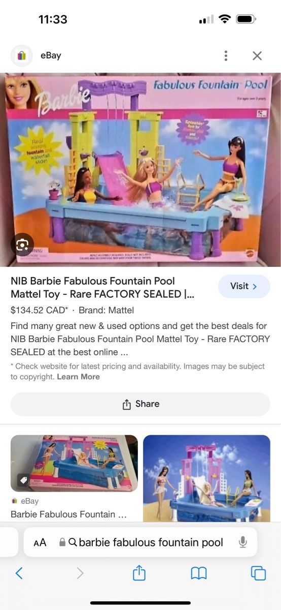 Puppen: Barbie Pool Fabulous Fountain – Gebraucht aus Zürich von Kat_5557 6
