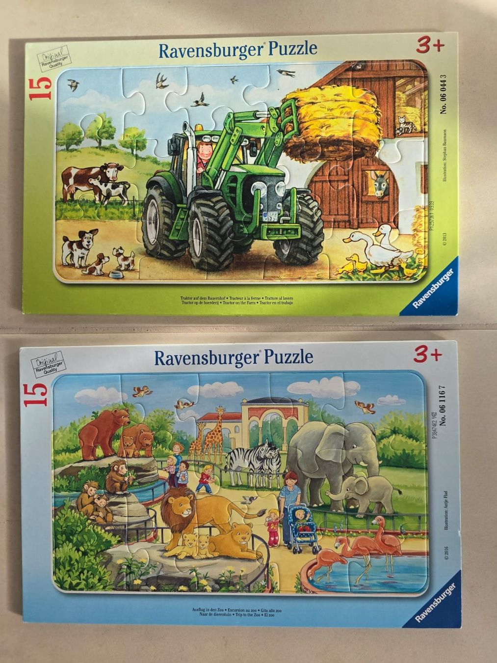 Ravensburger Puzzles: Ravensburger Puzzle (2 + 1 Bobo) – Gebraucht aus Horgen von nat_bln7 1