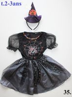 Costume sorcière / Hexe t. 2 - 3 ans