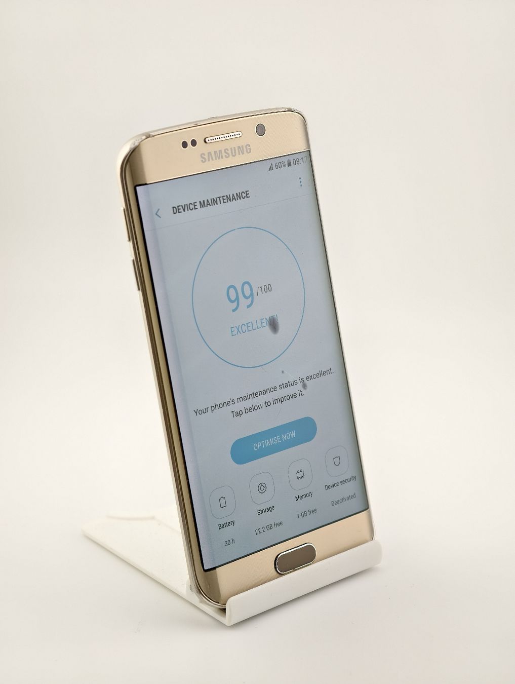 Samsung Handys / Smartphones: Samsung Galaxy S6 Edge Gold – Gebraucht aus Uster von TOPPRICEE