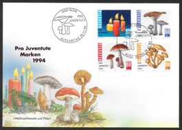 FDC Pro Juventute Serie 1994 ET 28.11.1994 schön illustriert