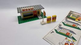 LEGO Vintage aus den 70er Jahren,  Tankstelle