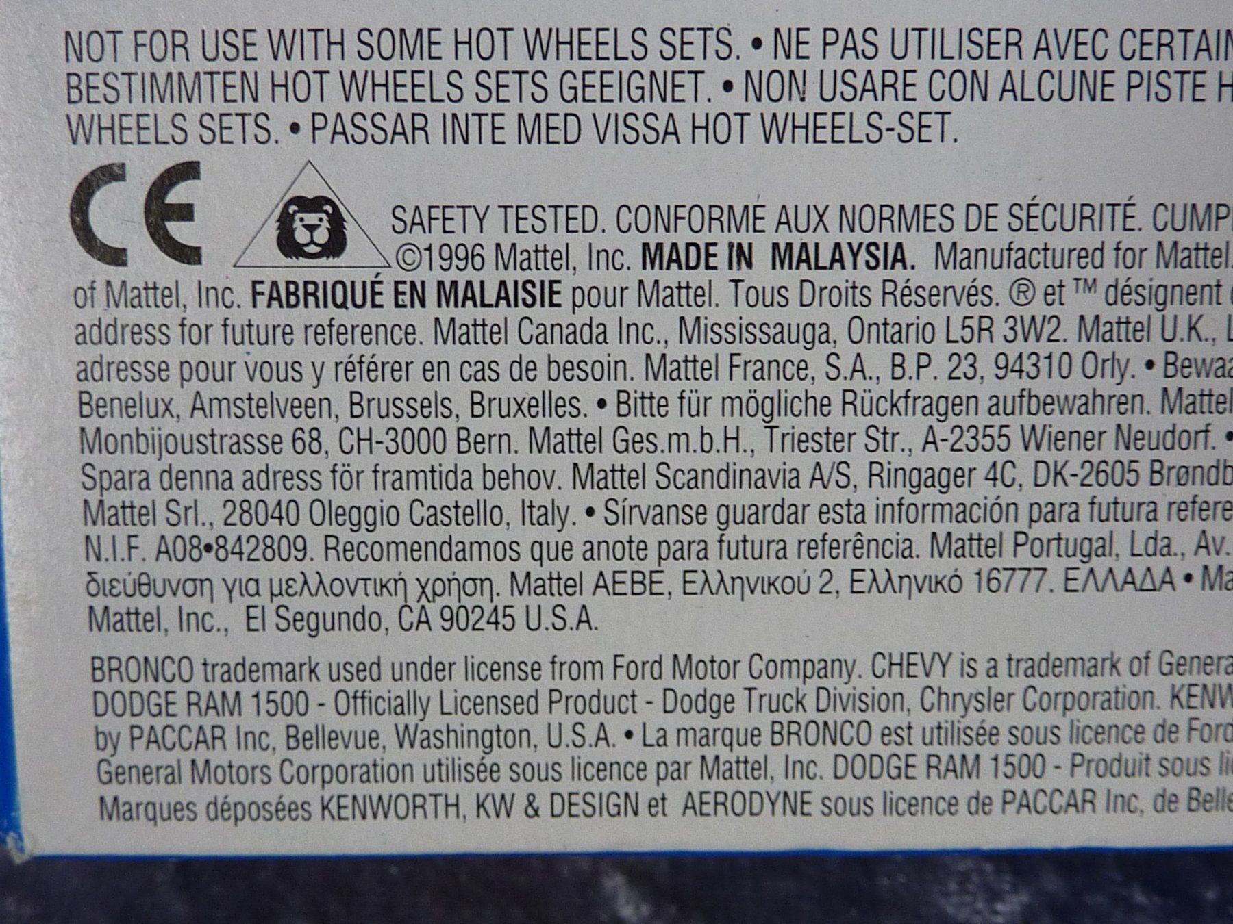 Hot Wheels Modellini d'auto: 5 Car Gift Pack: Just Trucks 1:64 – Nuovo e nell'imballaggio originale da Dürrenäsch venduto da modellautos4you 4