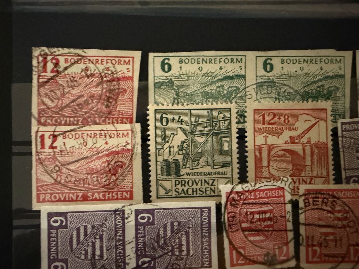 Tous les timbres: Briefmarken Provinz Sachsen diverse Werte – D'occasion à Meierskappel par Hala03 4