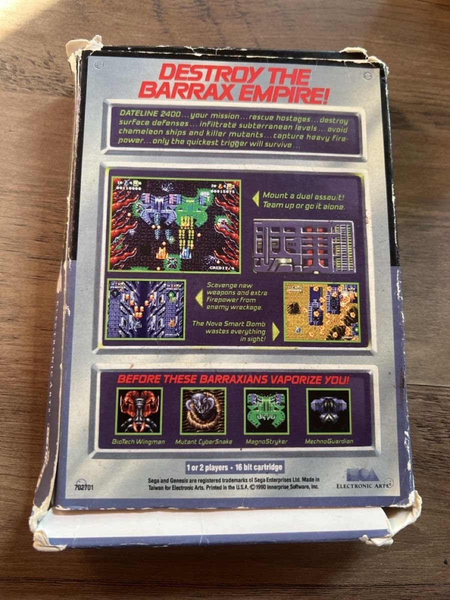 Giochi: Battle Squadron Sega Genesis – Usato da Meyrin venduto da fer_fwc8 1