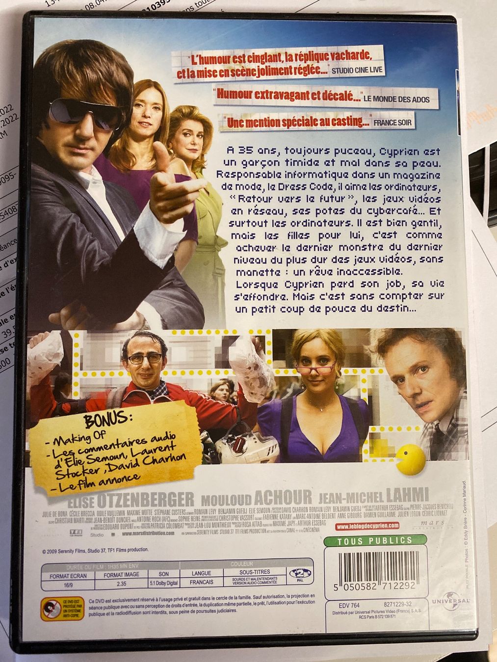 Tutti i DVDs: DVD - "Cyprien" - Elie Semoun – Usato da Le Brassus venduto da cinema13 1