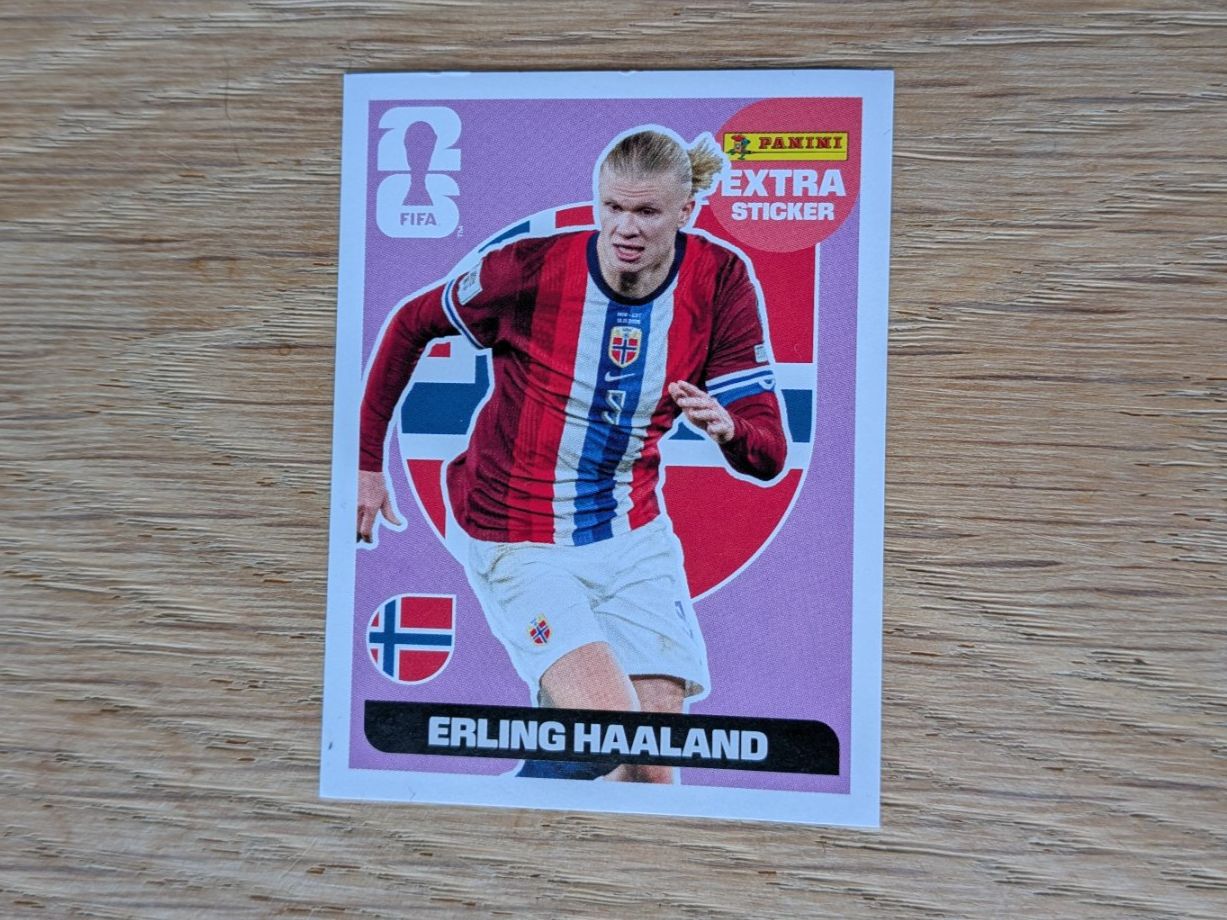 Panini Carte collezionabili: Panini Extra Sticker 2026 - Haaland Regular – Nuovo (secondo la descrizione) da Rüti b. Büren venduto da buehler83
