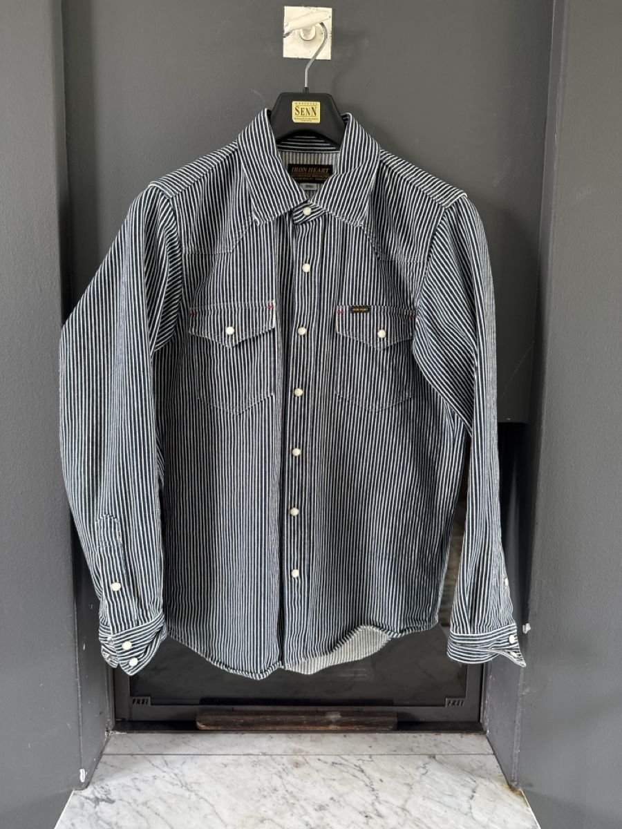 Iron Heart Camicie: Iron Heart Hickory small – Usato da Winden venduto da Vintage1977