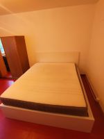 Bett weiss mit Schubladen; Matratze 160x200; gebraucht