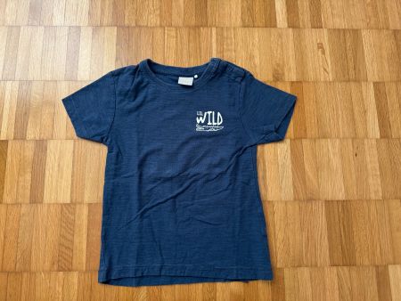 Smile Jungen T-Shirt Gr. 98, "Wild", blau, guter Zustand