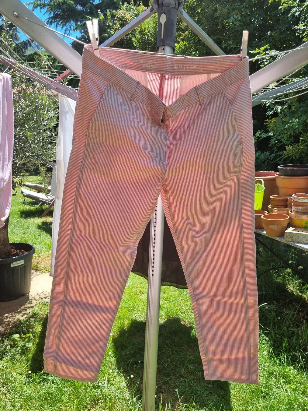 Gap Pantaloni: GAP Hose gestreift – Nuovo (secondo la descrizione) da Witterswil venduto da Katja... 1