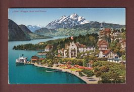 WEGGIS - Quai und Pilatus